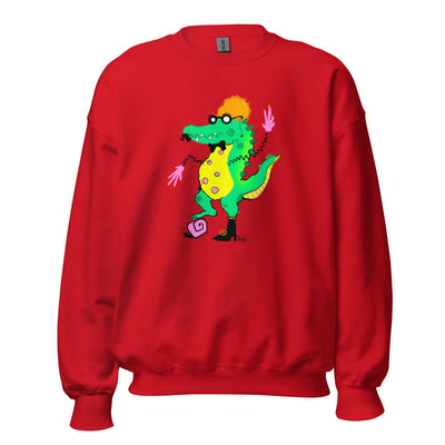 Art-inspired hoodie featuring abstract digital illustration | Prickled Pears