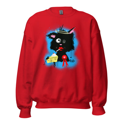 Art-inspired hoodie featuring abstract digital illustration | Prickled Pears