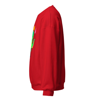 Art-inspired hoodie featuring abstract digital illustration | Prickled Pears
