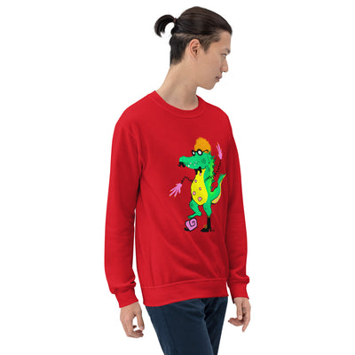 Art-inspired hoodie featuring abstract digital illustration | Prickled Pears