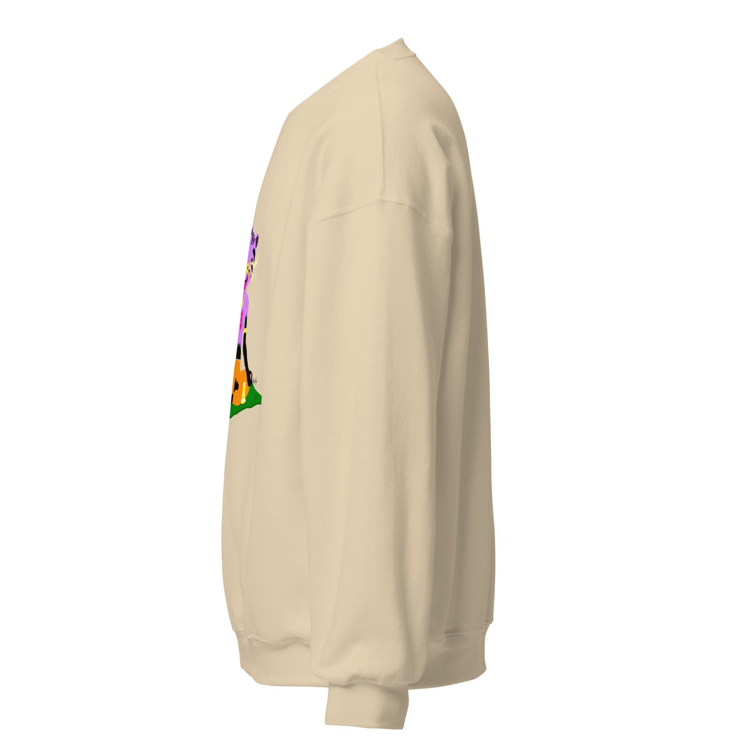 Art-inspired hoodie featuring abstract digital illustration | Prickled Pears