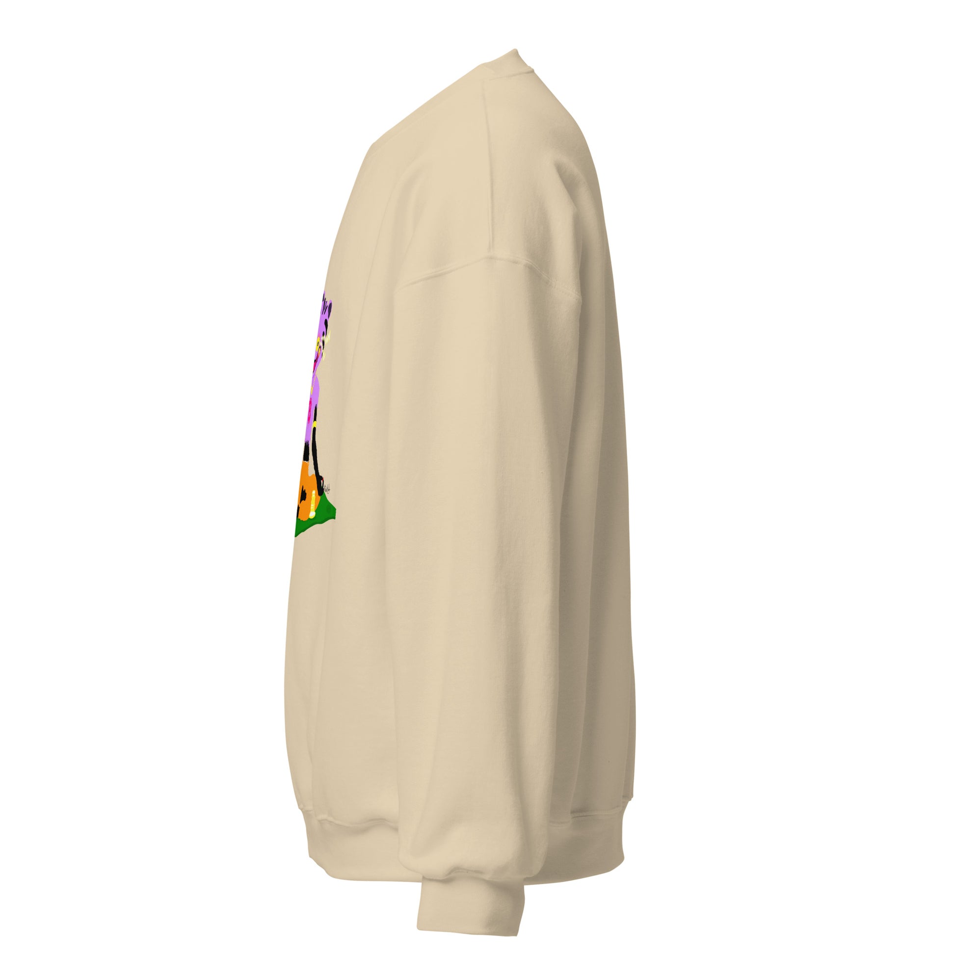 Art-inspired hoodie featuring abstract digital illustration | Prickled Pears