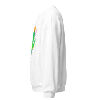 Art-inspired hoodie featuring abstract digital illustration | Prickled Pears
