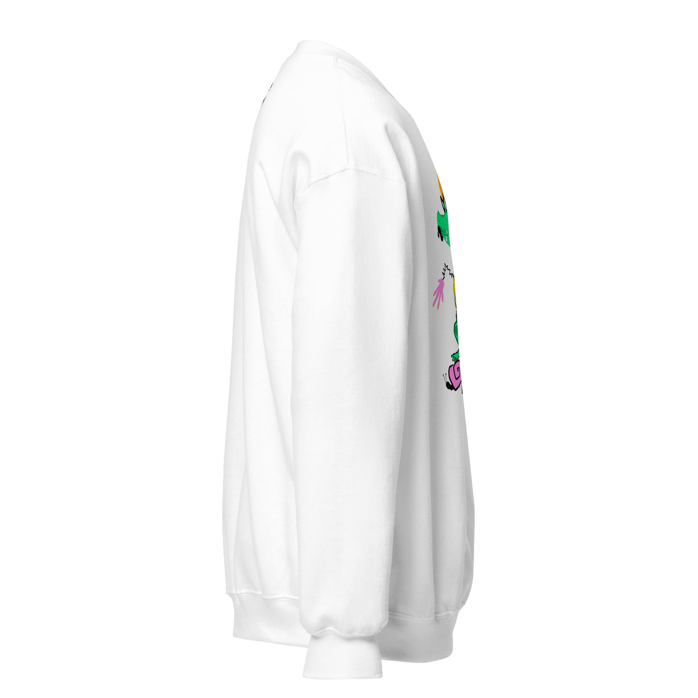 Art-inspired hoodie featuring abstract digital illustration | Prickled Pears