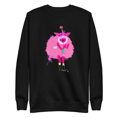 Art-inspired hoodie featuring abstract digital illustration | Prickled Pears