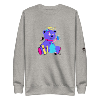 Art-inspired hoodie featuring abstract digital illustration | Prickled Pears