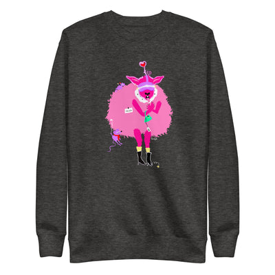 Art-inspired hoodie featuring abstract digital illustration | Prickled Pears